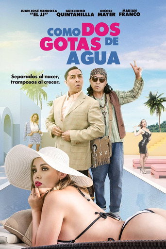 Cartel de Como dos gotas de agua
