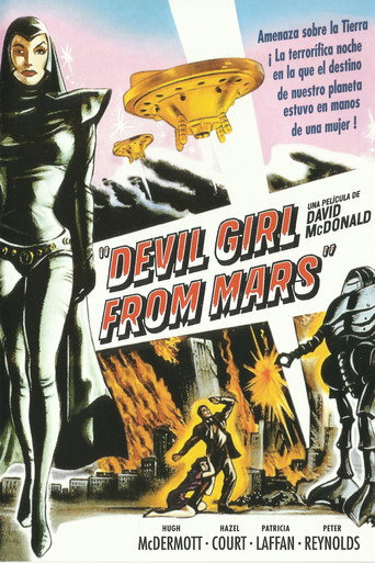Cartel de La diabla de Marte