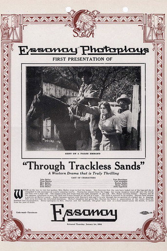 Cartel de Through Trackless Sands