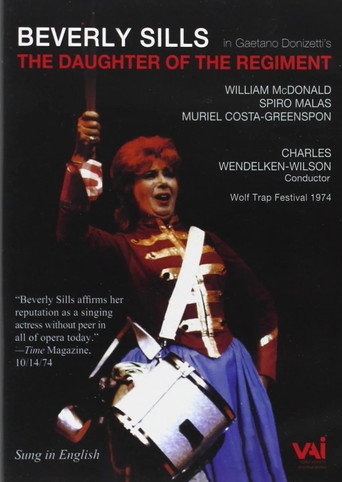 Cartel de The Daughter of the Regiment
