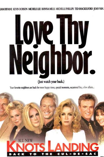Cartel de Knots Landing: Back to the Cul-de-Sac