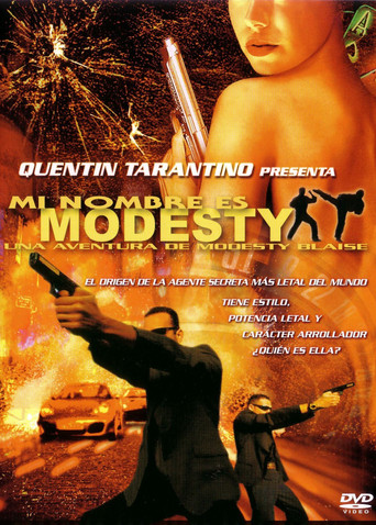 Cartel de Mi nombre es Modesty: Una aventura de Modesty Blaise