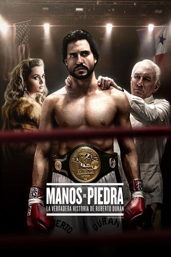 Cartel de Manos de piedra