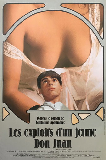 Cartel de La iniciación (Las hazañas de un joven Don Juan)