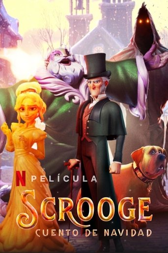 Cartel de Scrooge: Cuento de Navidad
