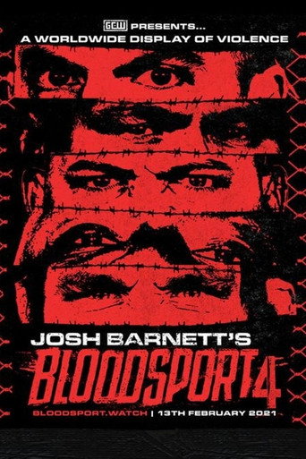 Cartel de GCW Josh Barnett's Bloodsport 4