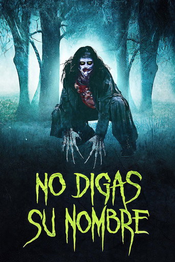 Cartel de No digas su nombre