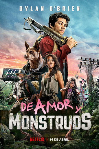 Cartel de De amor y monstruos