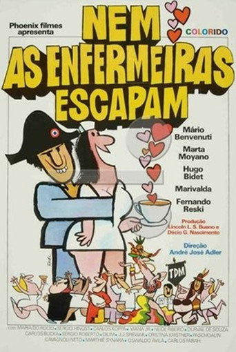 Cartel de Nem as Enfermeiras Escapam