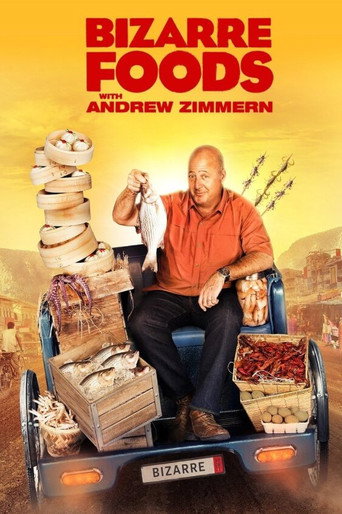 Cartel de Bizarre Foods with Andrew Zimmern