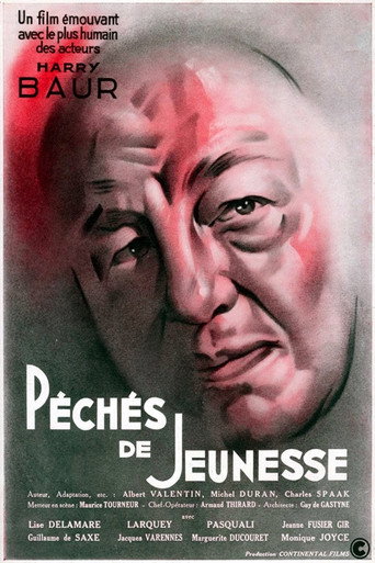 Cartel de Péchés de jeunesse