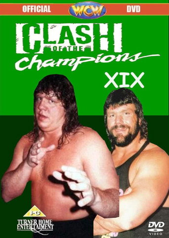 Cartel de WCW Clash of The Champions XIX