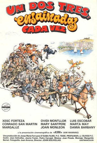 Cartel de Un, dos, tres... ensaimadas cada vez