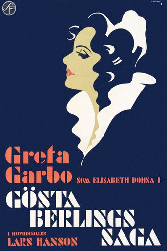 Cartel de La leyenda de Gösta Berling (La saga de Gösta Berling)