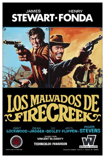 Cartel de Los malvados de Firecreek