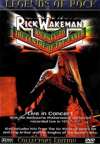 Cartel de Rick Wakeman - Journey To The Centre Of The Earth