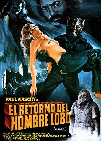 Cartel de El retorno del hombre lobo