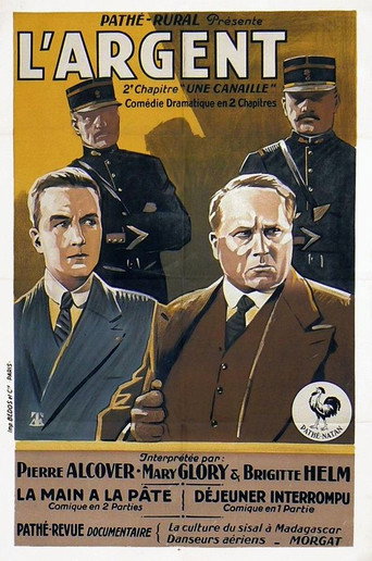 Cartel de El dinero