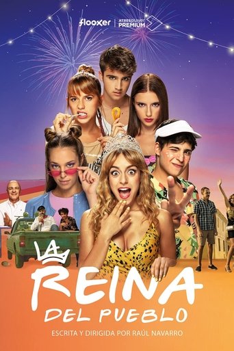 Cartel de La Reina del pueblo