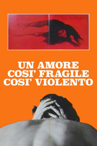 Cartel de Un amor tan frágil y tan violento