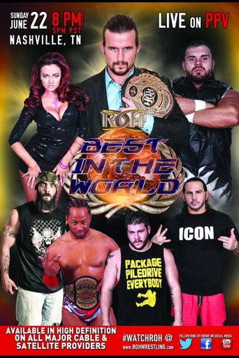Cartel de ROH: Best In The World