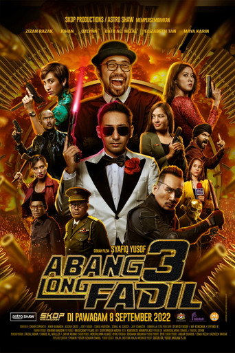 Cartel de Abang Long Fadil 3