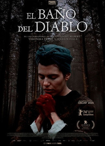 Cartel de El baño del diablo