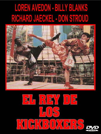 Cartel de El rey de los kickboxers