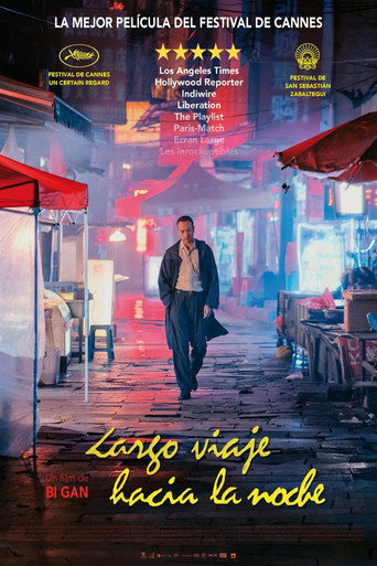 Cartel de Largo viaje hacia la noche