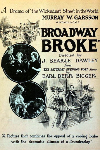 Cartel de Broadway Broke