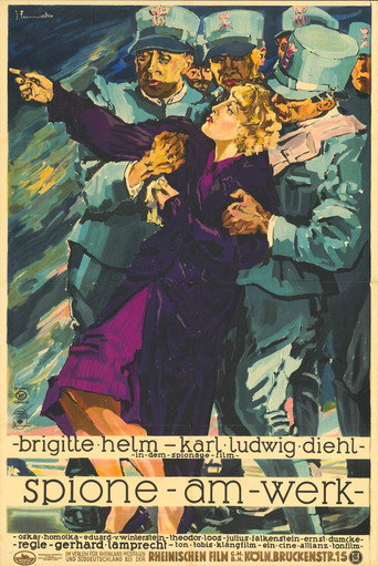 Cartel de Spione am Werk