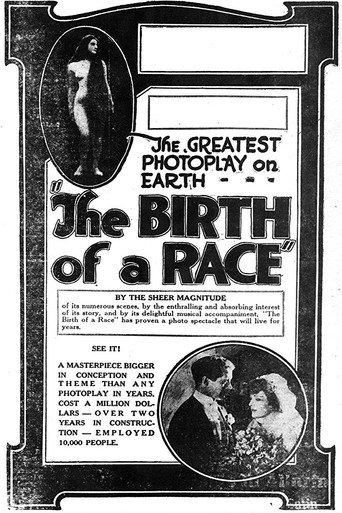 Cartel de The Birth of a Race