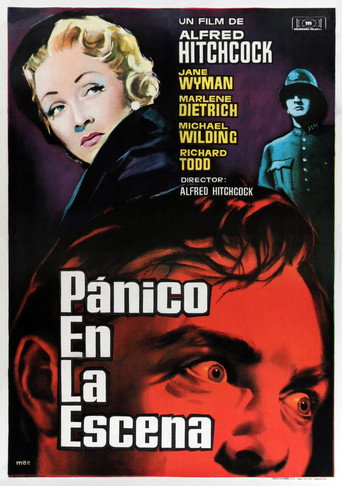 Cartel de Pánico en la escena