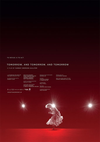 Cartel de Tomorrow, and Tomorrow, and Tomorrow