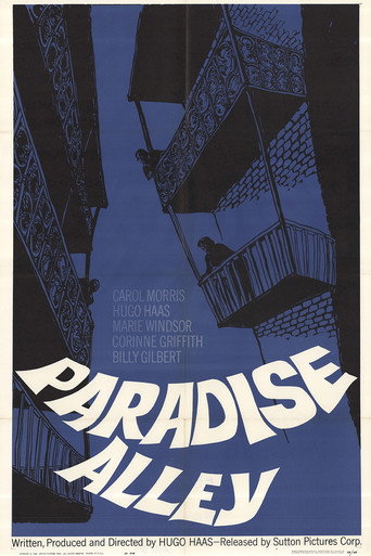 Cartel de Paradise Alley