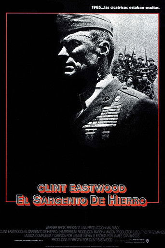 Cartel de El sargento de hierro