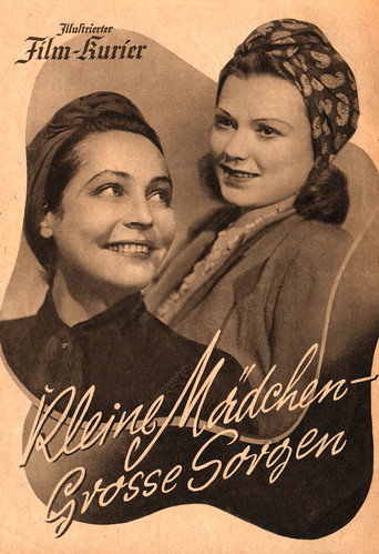 Cartel de Kleine Mädchen – große Sorgen
