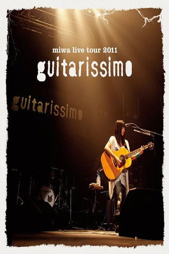 Cartel de miwa live tour 2011 "guitarissimo"