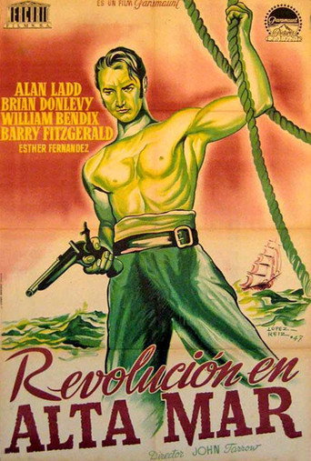 Cartel de Revolución en alta mar