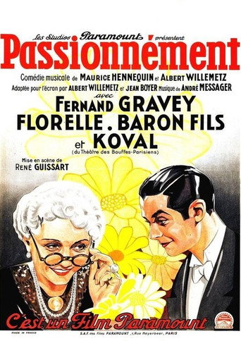 Cartel de Passionnément
