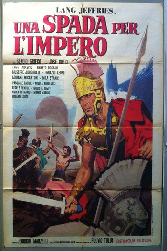 Cartel de Una spada per l'impero