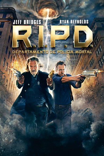 Cartel de R.I.P.D. Departamento de policía mortal