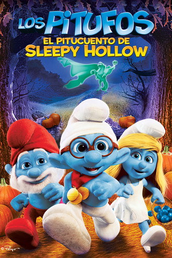 Cartel de Los Pitufos y el jinete sin cabeza
