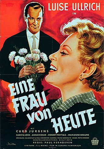 Cartel de Eine Frau von heute