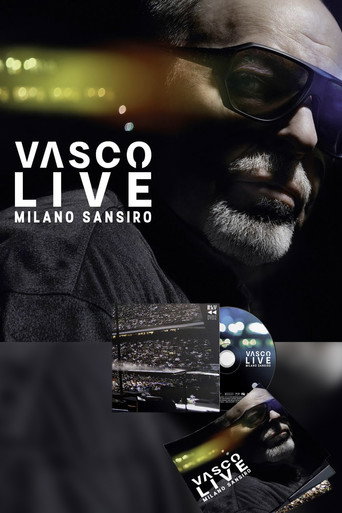 Cartel de VASCO LIVE Milano Sansiro