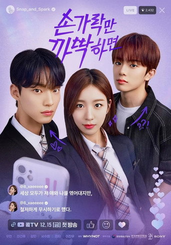 Cartel de 손가락만 까딱하면