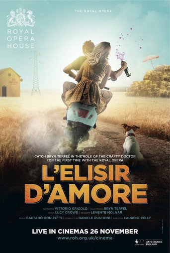 Cartel de Royal Opera House: L'Elisir d'Amore