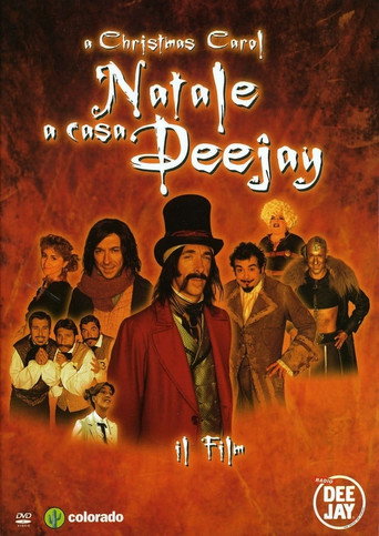 Cartel de Natale a casa Deejay - A Christmas Carol