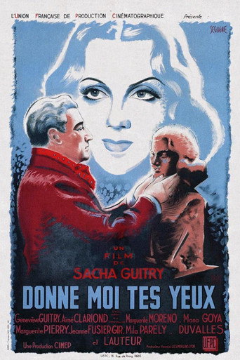 Cartel de Donne-moi tes yeux