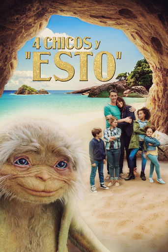 Cartel de 4 chicos y "Esto"